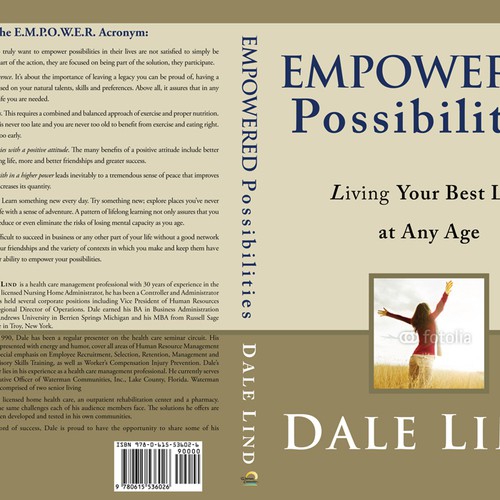 EMPOWERED Possibilities: Living Your Best Life at Any Age (Book Cover Needed) Ontwerp door pixeLwurx