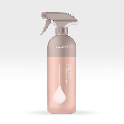 Design Premium Spray Bottle and Packaging for Cleaning Supplies por Jorge Ros