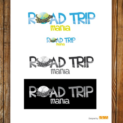 Design a logo for RoadTripMania.com Design por kikuni