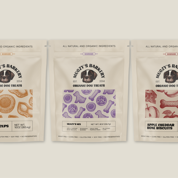Packaging Design for MUGZY'S BARKERY