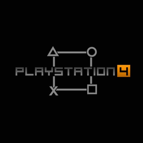 Community Contest: Create the logo for the PlayStation 4. Winner receives $500! Design por RestuSetya