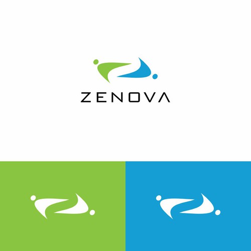 Zenova Logo: Revolutionary suite of health and wellness mobile apps Diseño de #JD™