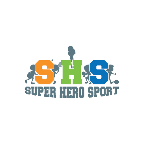 logo for super hero sports leagues Diseño de cocapiznut