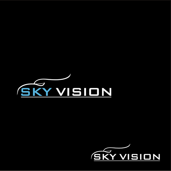Design by Albert_einstein titled "Design a unique logo for Sky Vision"