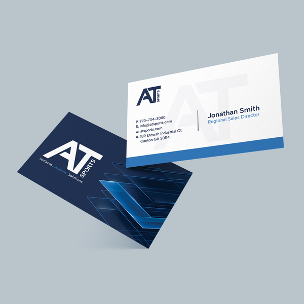 AT Sports Business card