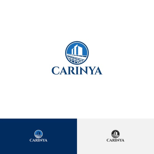 A logo for Carinya Apartments Design by OpheRocklab