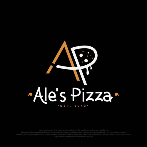 Diseño de Rebrend Ale's pizza (Pizzeria da asporto) de GivenChy