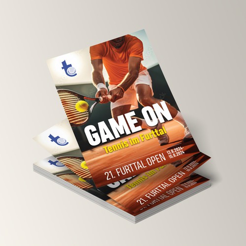 Aces & Action: Cool Flyer for a Tennis Tournament Design by Jordon