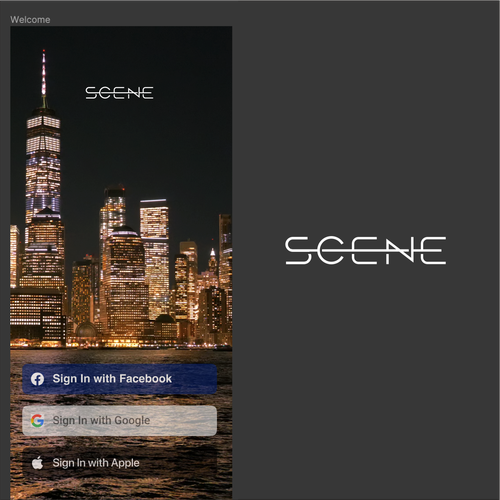 Scene - NYC Nightlife Design by yellow.lemon