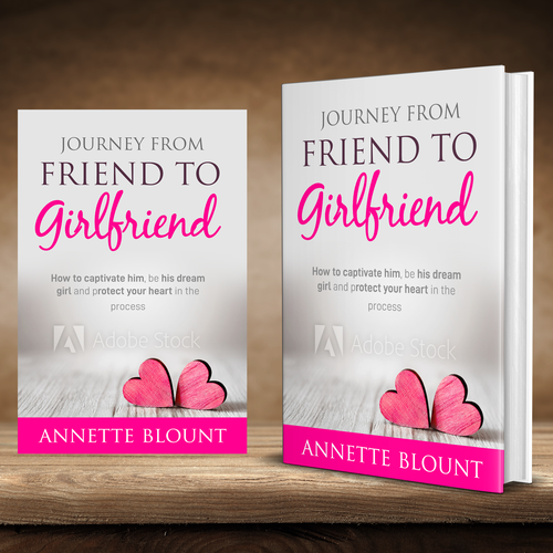 Design a book cover that is fun and playful to help single women experience love beyond friendship Design by praveen007