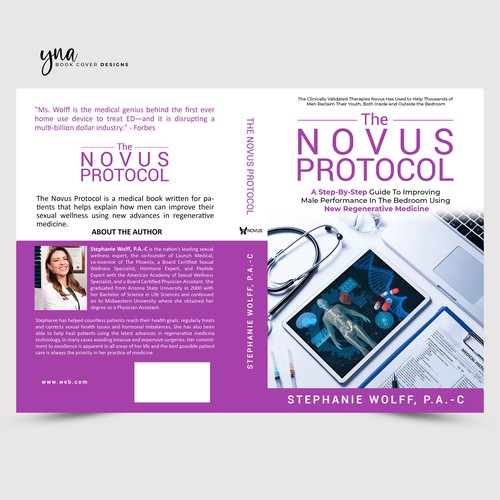 Professional, clean book cover needed for project involving stem cells and youth "in the bedroom" Design by Yna