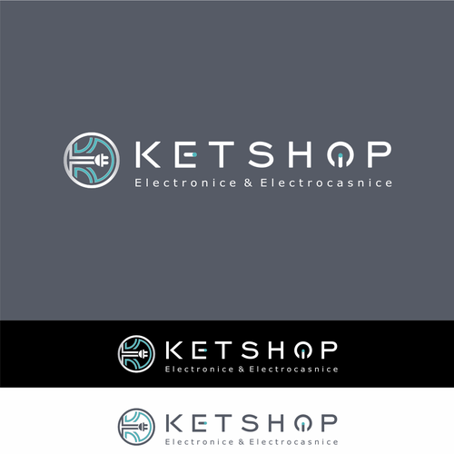 Electronics, IT and Home appliances webshop logo design wanted! Design by ShadowSigner*