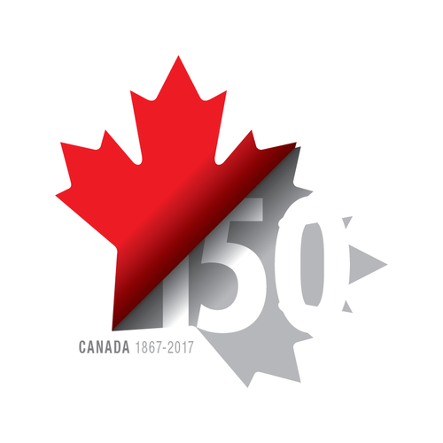 Community contest: Design Canada’s 150th birthday logo! Design by Square Moon