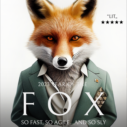 Life360 2023 Year of the Fox Poster Design by ar.cho