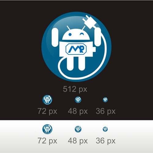 Android App icon for Mugen Battery Calibration app Design by ruribawapenakemeja