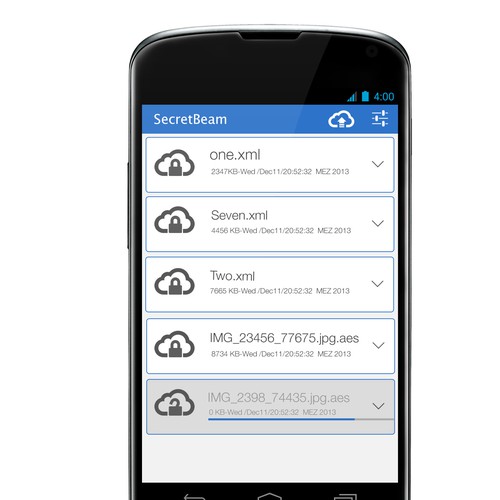 Proposta di design per un contest della categoria Design di app realizzata da LifePixelArt