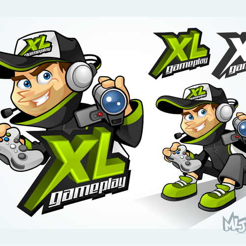 Online xbox gamer / gaming logo [please read the brief]