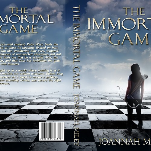 Unique book cover for suspenseful paranormal-romance novel! Design by Chameleonstudio74