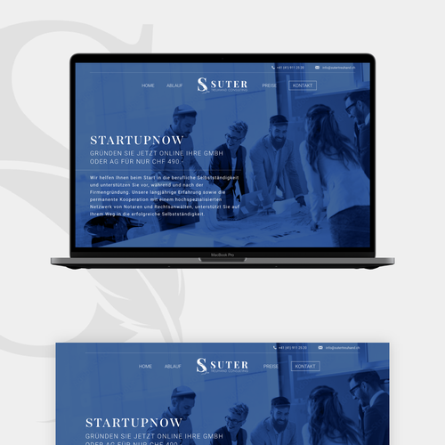 Web page design contest entry by COKU