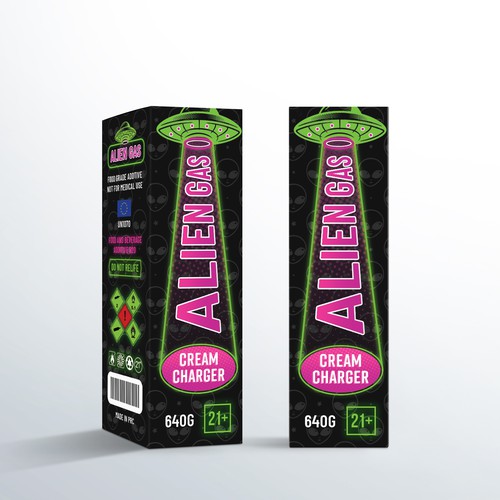 Designs | Alien Gas... Packaging that looks OUT OF THE WORLD ...