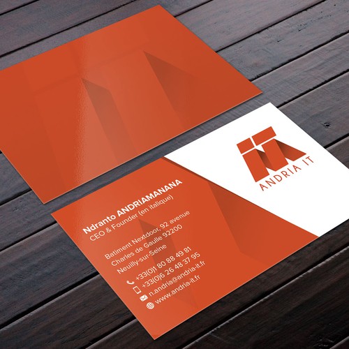 Proposta di design per un contest della categoria Biglietto da visita realizzata da Felix SH