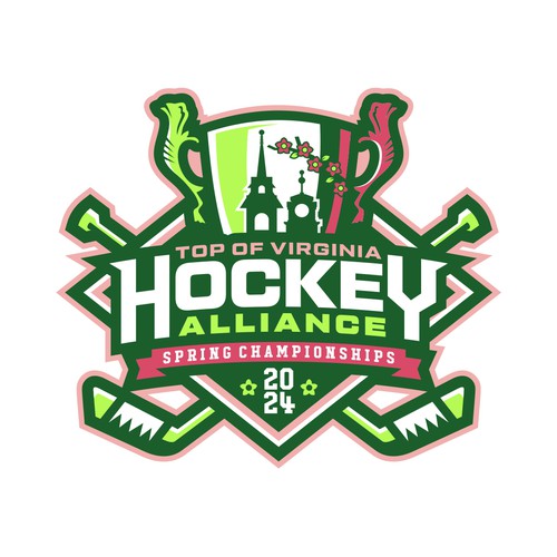 Design a stick tapping logo to celebrate youth hockey Diseño de HandriSid