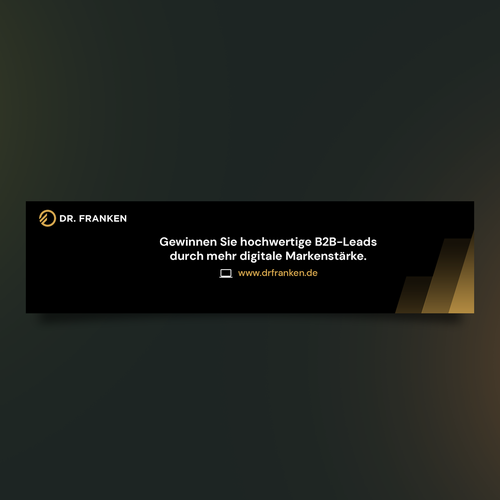 LinkedIn Header Image | B2B digital brand positioning and lead generation consultant Design by k r a m s t e r