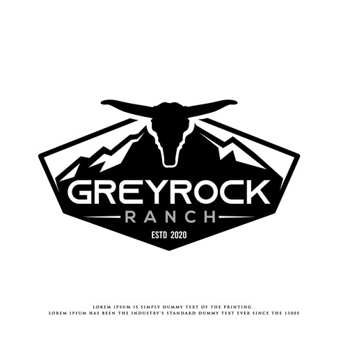 Designs | Greyrock Ranch Logo | Logo design contest