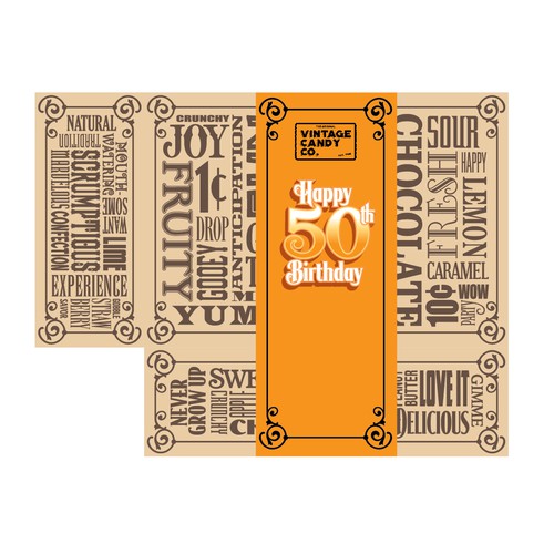 Design An Interesting Retail Vintage Candy Box / Subscription Candy Box!  (non gender or age specific, see details) Design by gcsgcs