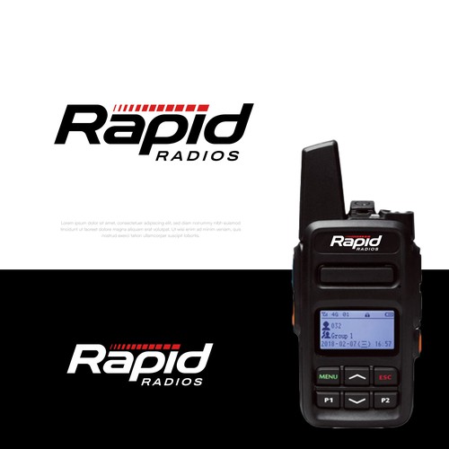 Masculine and Hip design for Walkie Talkie Brand Design by Half-Tone™