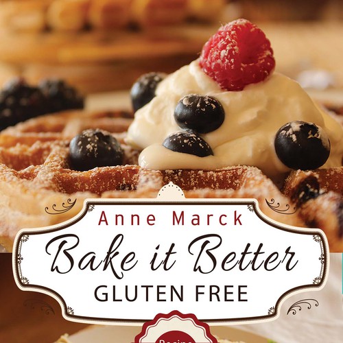 Create a Cover for our Gluten-Free Comfort Food Cookbook Diseño de LilaM