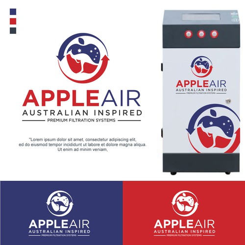 Apple Air Logo Design for filtration systems Design réalisé par Art_Nesia™