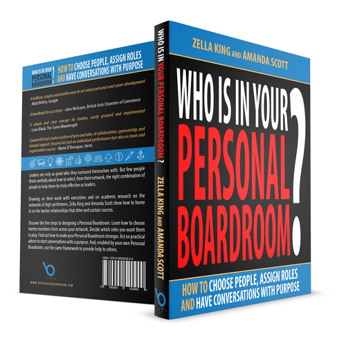 Design a book cover for "Who is in your Personal Boardroom?" Design by ▼Alex Tibio♾️