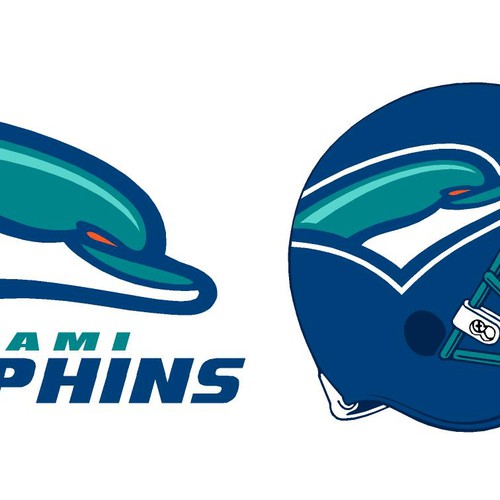 99designs community contest: Help the Miami Dolphins NFL team re-design its logo! Design réalisé par fs42158