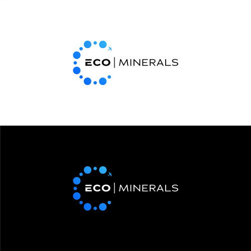 "Eco Minerals -- Ocean Logo requested!" winning Logo design