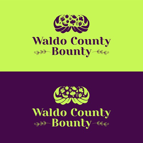 99nonprofits winner - Design a fresh, active logo for a nonprofit fighting hunger with locally grown foods in Maine. Design by Alldistrict_Studio