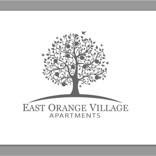 Orange Tree Logo Design by R&W