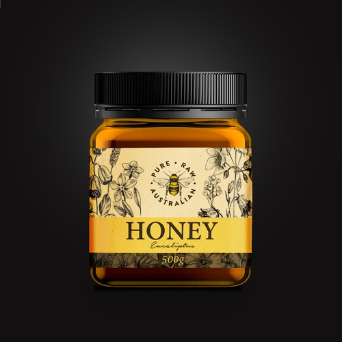 Design Australian Honey Jar di Miliauskasmarius