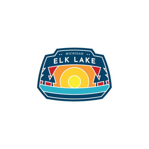 Design a logo for our local elk lake for our retail store in michigan Design von feliks.id