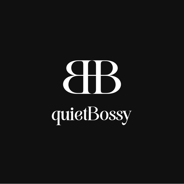 Design by Deeya.design™ titled "quietbossy logo"