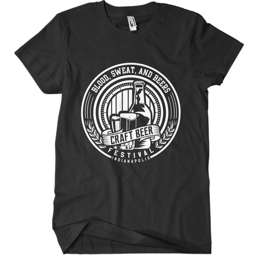 Creative Beer Festival T-shirt design Design by -Diamond Head-