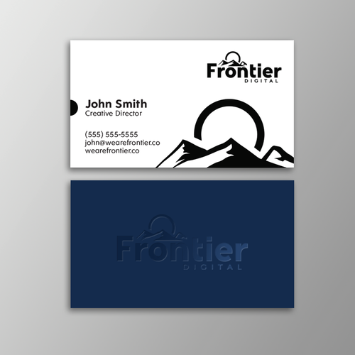 Create a business card with a rock solid brand Réalisé par Design sp