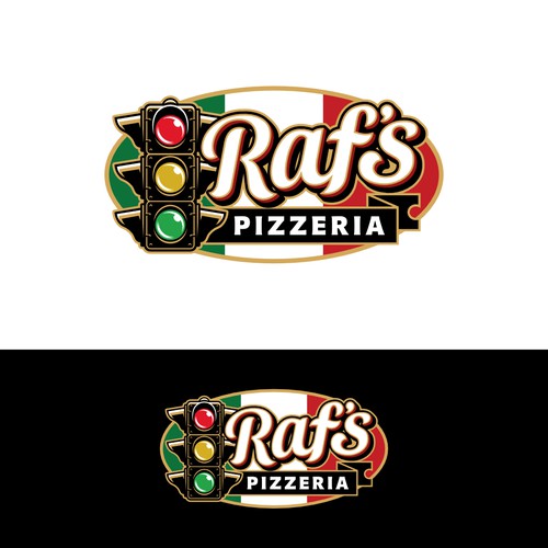 "Guaranteed Prize - Raf's 1889 Pizzeria - Modern yet classic" winning Logo design
