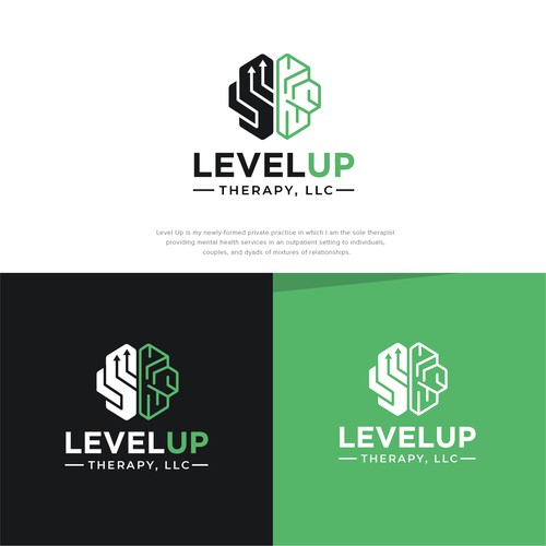 Gamer-inspired logo for mental health practice Design by smitadesign