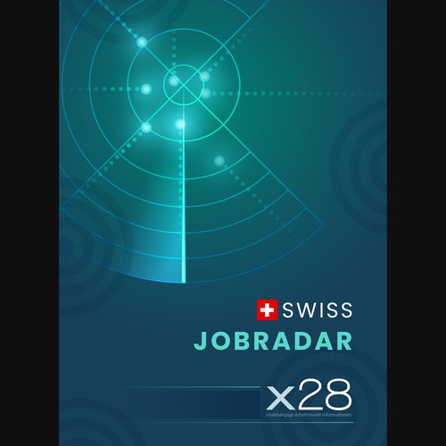 Design infographics for a unique Swiss labor market report Design by Studio MH