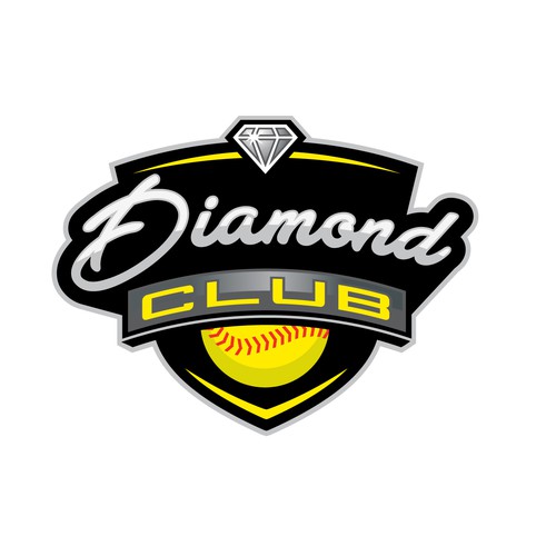The Diamond Club Softball Team Logo Logo design contest