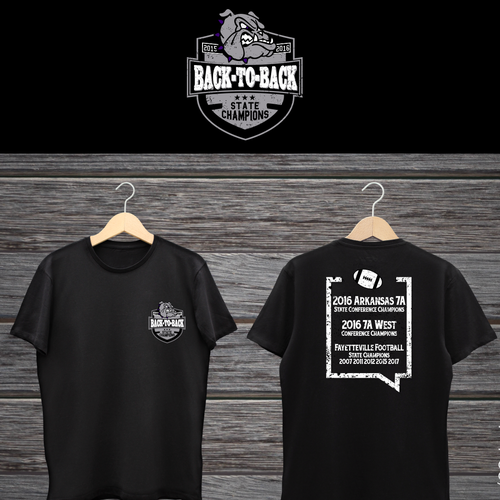 High school football championship tshirt, T-shirt contest