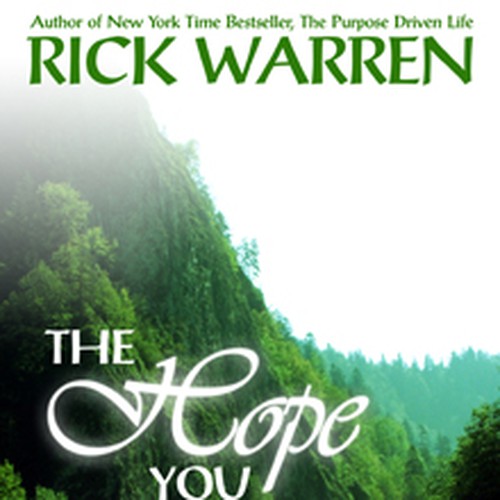 Design Rick Warren's New Book Cover Réalisé par Floating Baron