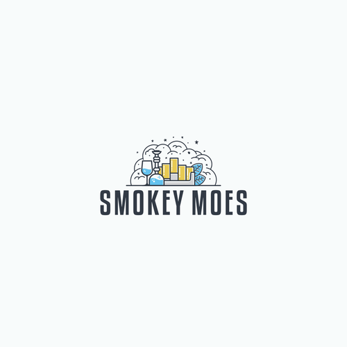 Logo Design for smoke shop デザイン by tembangraras