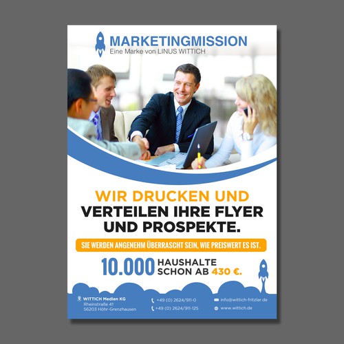 Postcard, flyer or print contest entry by Aspire Media